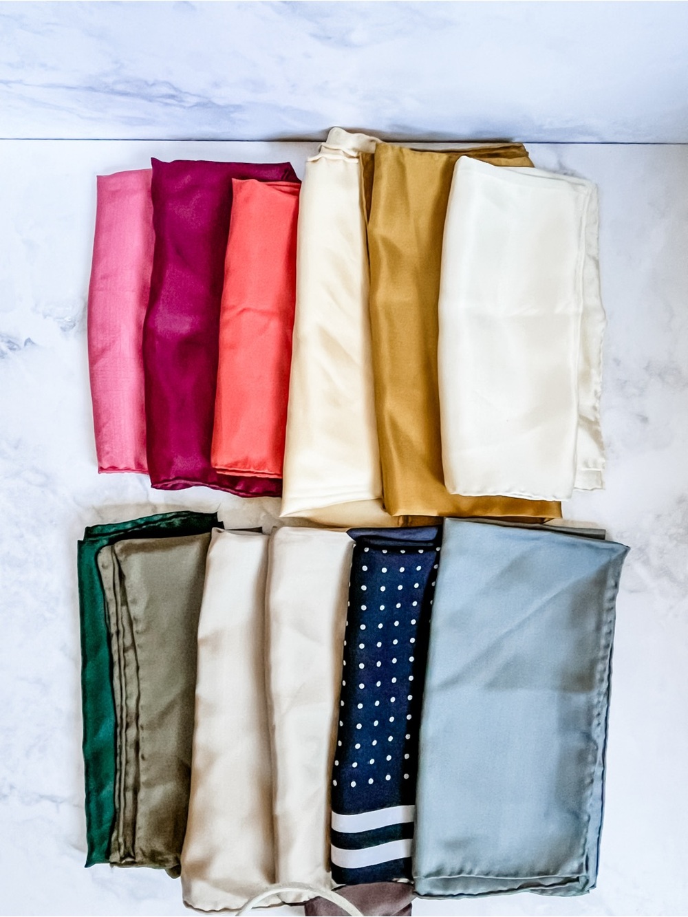 Colorful pocket squares  - Multi Pack
